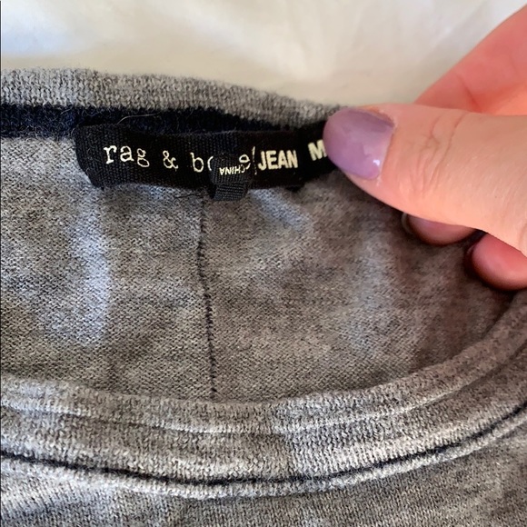 Rag & Bone Grey Sweater - Picture 3 of 4